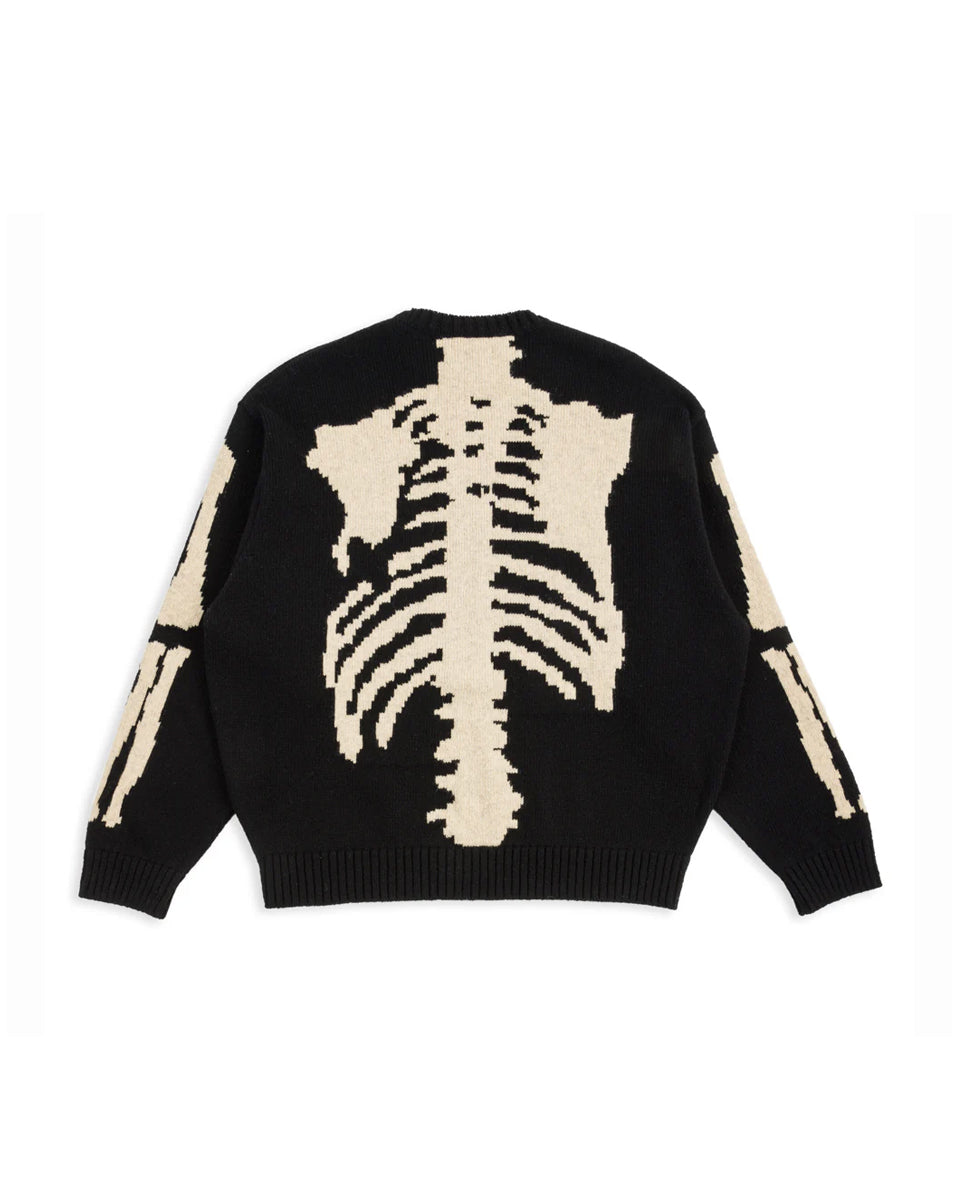 5G Wool BONE Crew Sweater
