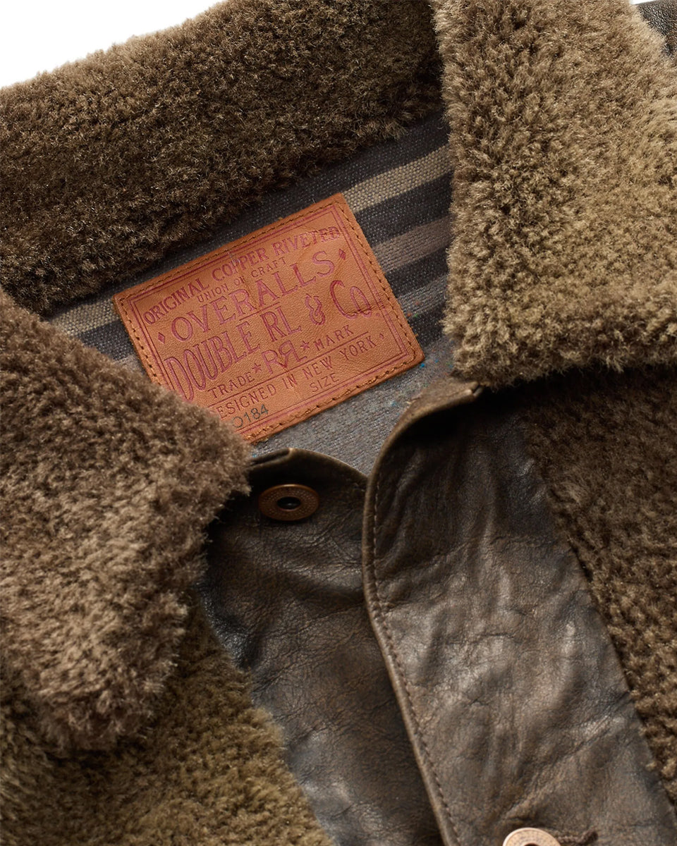 RL94208 leather jacket
